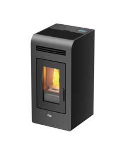 STUFA A PELLET CANADIAN STOVE 'VANCOUVER 14' GRIGIO 12,9 KW